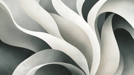 Simple white gray gradient abstract background