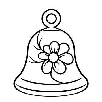 recommend clip art: Elevate designs with our elegant bell outline icon vector.
