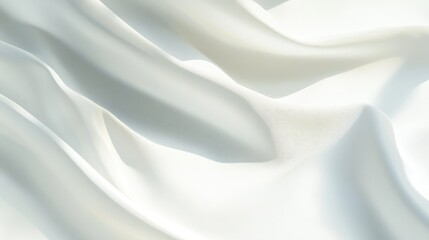 Obraz premium Beautiful smooth white background with gentle shadows and soft textures, perfect for creating minimalist and modern visual compositions