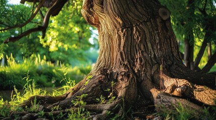 Obraz premium tree trunk