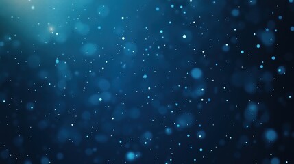 A blue background with lots of small dots. The dots are scattered all over the background, creating a sense of movement and energy. The blue color of the background gives the image a calm