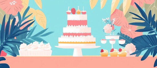 Sweet Treats For Wedding Celebration At Scenic Retreat