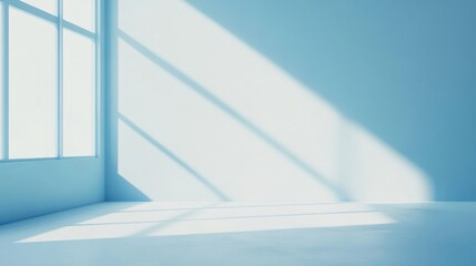 Obraz premium Beautiful light blue background with soft gradients and smooth textures, creating a serene and calming atmosphere, perfect for minimalist designs