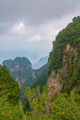 Aerial photography of Wangmangling in Taihang Mountain, Lingchuan County, Jincheng, Shanxi