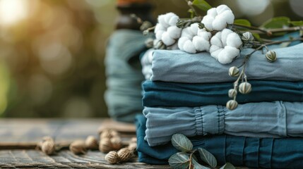 Organic Clothing: Apparel made from organic cotton or hemp, designed for comfort and style while minimizing environmental impact through sustainable, eco-friendly practices.
