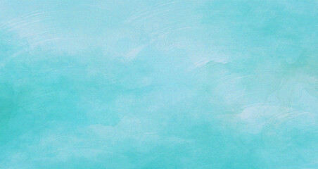 Blue stains on paper texture. Watercolor background. 