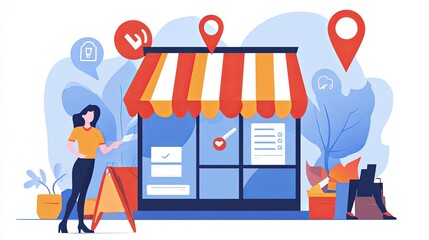Local SEO Strategies for Small Businesses: Enhancing Visibility through Google My Business Optimization, Location-Based Keywords