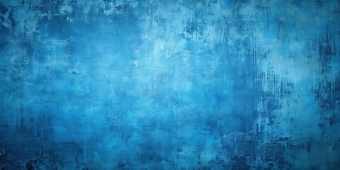 Obraz premium Blue grunge background with distressed texture, grunge, blue, texture, vintage, abstract, design, wallpaper, backdrop, rough, artistic