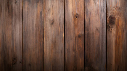 Obraz premium Rustic wooden background with vertical planks.