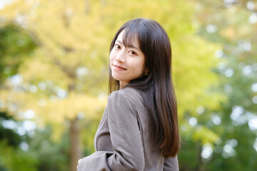 Fototapeta premium 美しい日本女性