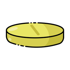 medicine pills icon for app or web
