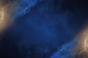 Majestic Deep Indigo and Royal Blue Background with Elegant Twilight Texture and Shimmering Glow