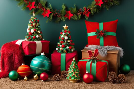 Vibrant Christmas Decor Elements for a Joyful Holiday Ensemble