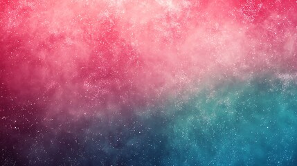 Fototapeta premium An abstract pink and blue watercolor galaxy evokes a sense of cosmic wonder and beauty.