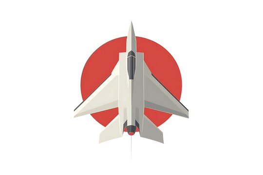recommend clip art: logo symbol minimalist fighter jet