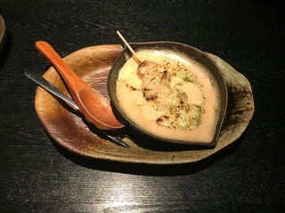 えび串のチーズ盛