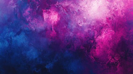 Abstract blue and pink textured background.