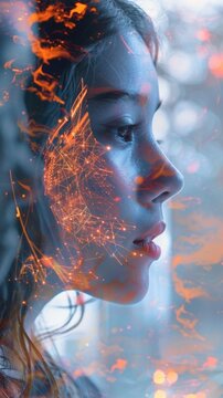 Unleashing the Power of Natural Language Processing. Technology concept