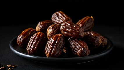 Obraz premium Deliciously rich and sweet these dates are a perfect snack