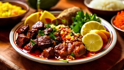  A feast of vibrant flavors and colors