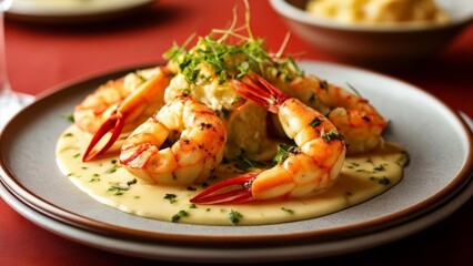  Delicious shrimp dish ready to be savored