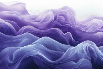 Obraz premium Abstract Purple and White Swirling Fabric Texture