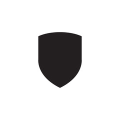 Shield icon vector flat black simple trendy style illustration for web and app..eps