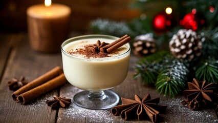  Cozy up with a warm festive beverage