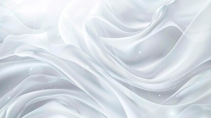 Obraz premium White background abstract with wavy line 