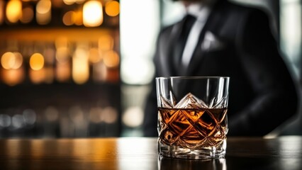  Elegance in a glass sophistication in the background