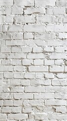 white brick background 