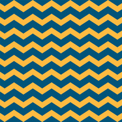 Zigzag blue and yellow background