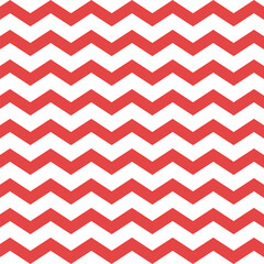 Zigzag red and white background