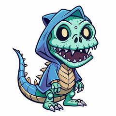 Obraz premium green monstercartoon, vector, face, illustration, monster, animal, halloween, head, angry, happy, drawing, fun, character, smile, funny, symbol, design, comic, mouth, scary