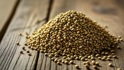 Obraz premium Natural grains organic texture rustic charm