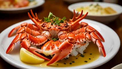  Delicious seafood dish ready to be savored