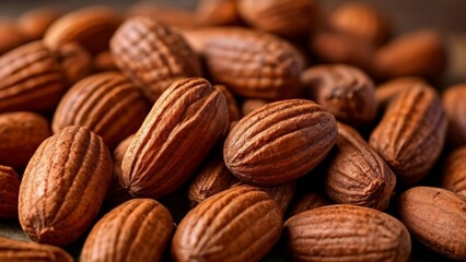  A bountiful pile of almonds fresh and ready to enjoy