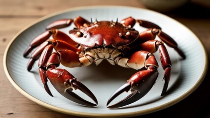  Deliciously prepared crustacean ready to be savored
