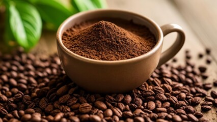  Earthy aroma of freshly ground coffee beans