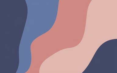 Abstract wavy design. Abstract background with flowing lines and pink, blue, and purple tones. Perfect for minimalist designs and branding.