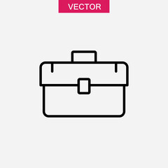 Case flat icon. vector flat black simple illustration for web and app..eps