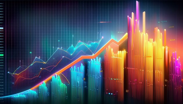 A  dynamic display of financial data, symbolizing the ever-evolving nature of the stock market.