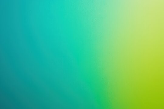 Abstract teal blue blending into green gradient background with copy space