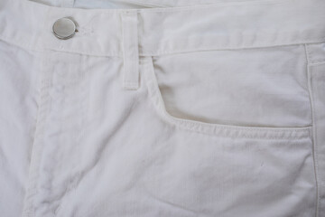 white cotton fabric close-up, perfect for casual clothing texture