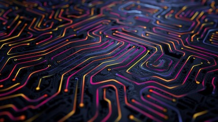 Abstract Modern technology background. A completely new template for your business design.