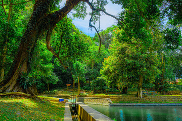 water tourism objects in one of the cities of Kuningan, West Java
