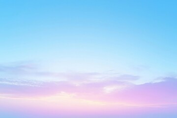 Obraz premium Pastel colored clouds filling the sky at sunset