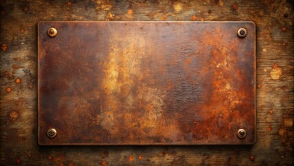 Rusty stained metal plate texture for industrial background, rust, stained, metal, plate, texture, rusted, weathered, aged