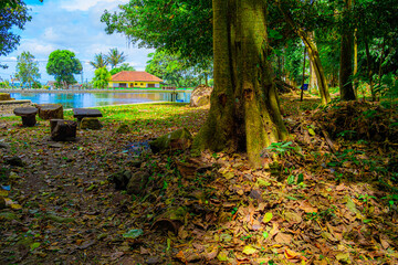 water tourism objects in one of the cities of Kuningan, West Java