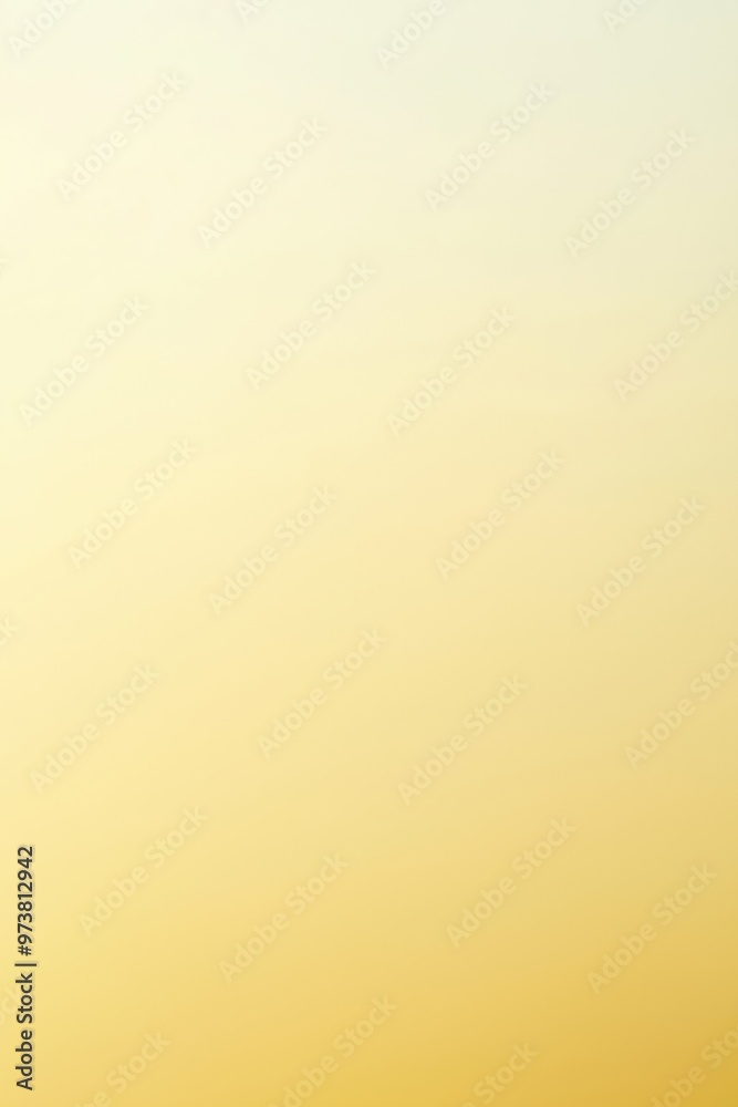 Wall mural abstract background featuring soft yellow gradient fading to white